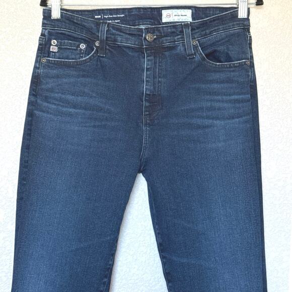 AG Adriano Goldschmied Womens Mari Mid-Rise Slim Straight Leg Jean Size 31 - Picture 10 of 16